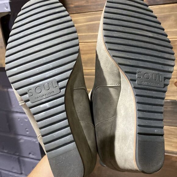 SOUL Naturalizer Haley Women's Wedge Ankle Boots Size 8.5 - Picture 12 of 12